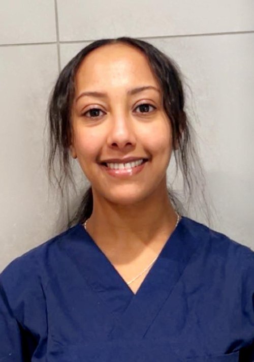 Finan Tsegai Issak, helsesekretær ved Hotvet legesenter